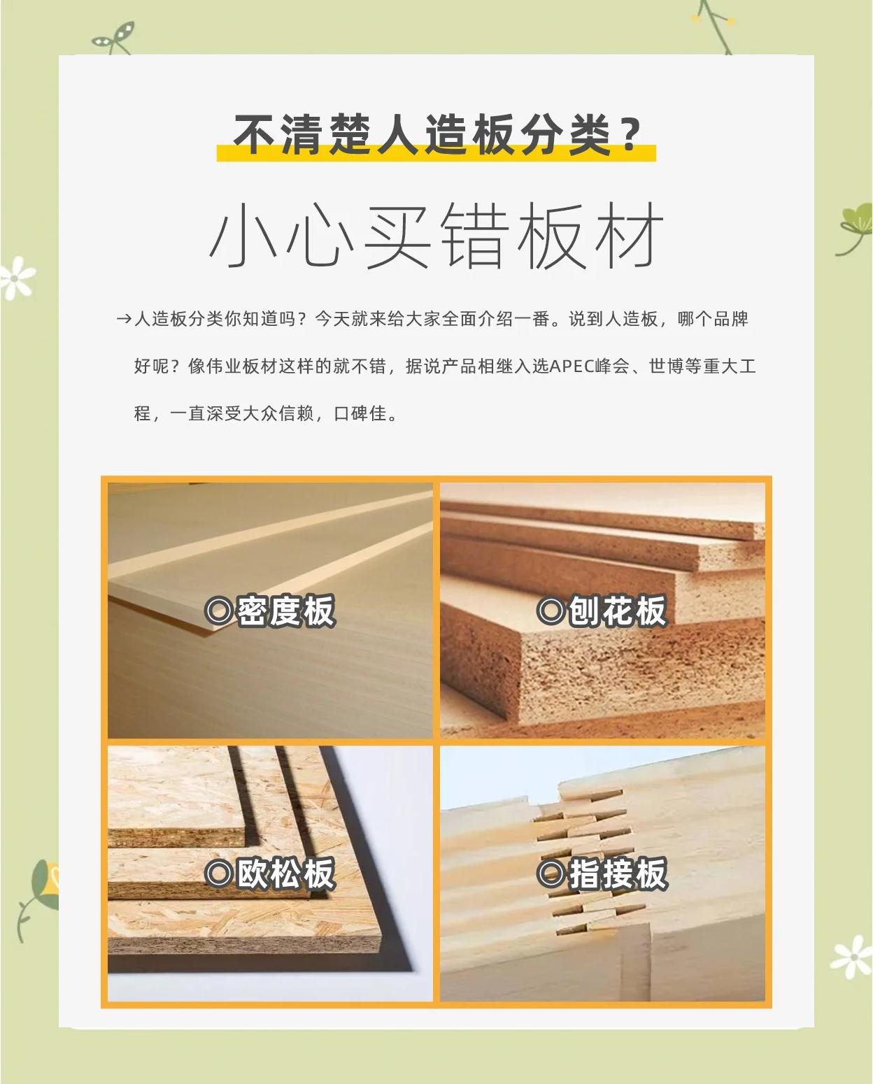 人造板種類大揭秘，選對(duì)板材不踩坑！